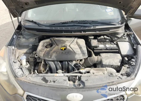 2014 Kia Forte Ex from USA, damaged, VIN KNAFX4A85E5053883